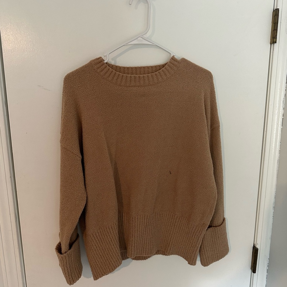 Cozy Tan Sweater
